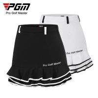 PGM Women Golf Short Skirt Quick Dry Breathable Four Seasons Ladies Girls Fashion Embroidered Fishtail Skirts Black White XS-XL