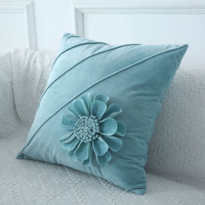 sales-nordic-style-pillow-high-end-sense-cover-chinese-solid-color-flower-living-room-sofa-bedside-new-with-core