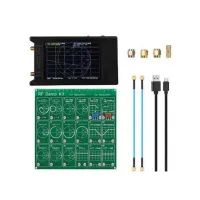 1 Set NanoVNA 50K-6.3GHz VNA Network Splitter Analyzer 4 Inch Screen Analyzer ABS 6G Vector Network Analyzer