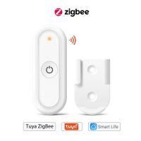 Tuya ZigBee 3.0สวิตช์ฉากรีโมทคอนโทรลแบบพกพาไร้สายเข้ากันได้กับชีวิตสมาร์ทผู้ช่วยบ้าน Zigbee2MQTT SmartThings