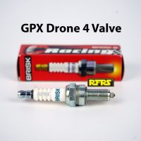 หัวเทียน BRISK PREMIUM ZS ไร้เขี้ยว GPX Drone 4 Valve Spark Plug (SZ01RA) รองรับเฉพาะเบนซิน 95 Made in EU