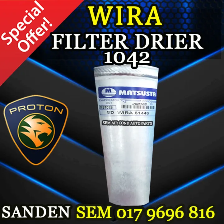 PROTON WIRA SANDEN DR1042 RECEIVER DRIER/ FILTER