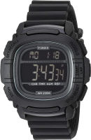 Timex Mens TW5M26100 Command 47mm Black Silicone Strap Watch