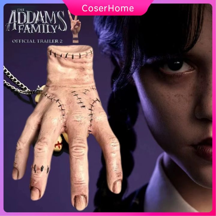 Wednesday Addams Family Decoration Thing Hand from Wednesday Addams,  Halloween Cosplay Hand 