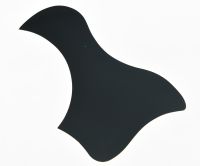 KR- Humming Bird Style Acoustic Guitar Pickguard Self-Adhesive Scratch Plate Black