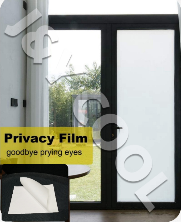 SG SELLER!! 50 X 250 cm PVC WHITEOUT PRIVACY WINDOW FILM READY STOCKS ...