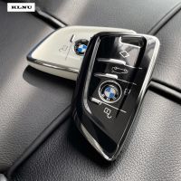 โครงเปลือกนอกเคส Kunci Remote Mobil KLNU TPU สำหรับ BMW G20 G30 G11 X1 X3 G01 F20 F25 X5 F15 X6 F07 F30 F32 1 3 5 7ชุด