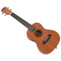 Bws Est &amp; 1988 Concert Ukulele 23 Inch Mahogany Wood Acoustic Cutaway Guitar Ukulele Hawaii 4 String Guita For Beginner