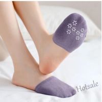 【hot sale】﹉■ D19 Summer Invisible Socks Womens Combed Cotton Sweat-Absorbing Anti-slip Invisible Front Palm Half Foot socks