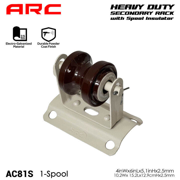 Porcelain Spool Insulator (Shackle) for use in low voltage distribution