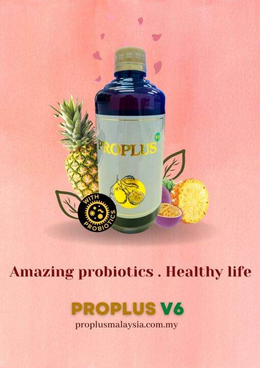 ProPlus V6 Probiotic Drinks [With Guarantee] Lazada