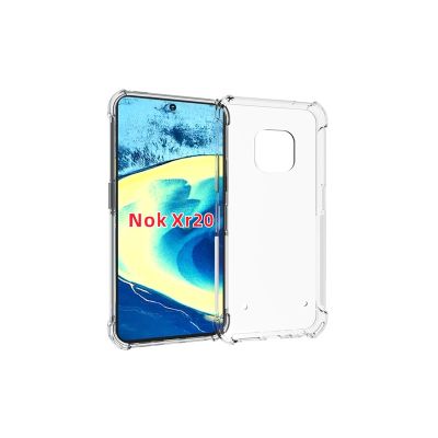 XR20 mobile phone case transparent all-inclusive four-corner anti-fall silicone protective soft