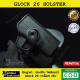 ซอง Glock26 ซองโพลิเมอร์ ซองพกสั้น Bogie1 Glock26 Holster ซองปลดเร็ว