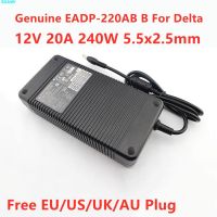 20A ไฟฟ้าของแท้12V 240W 5.5X2.5Mm เดลต้า EADP-220AB B EADP-220SS S เครื่องชาร์จอุปกรณ์ไฟฟ้าอะแดปเตอร์ AC ใส่ได้กับ Charger Laptop 12V 18A