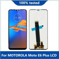 ใหม่6.1 "; สำหรับ Moto E6 PLUS Xt2025 LCD สำหรับ Motorola E6 PLUS XT2025-1 XT2025-2จอแสดงผล LCD 720x1560พิกเซล