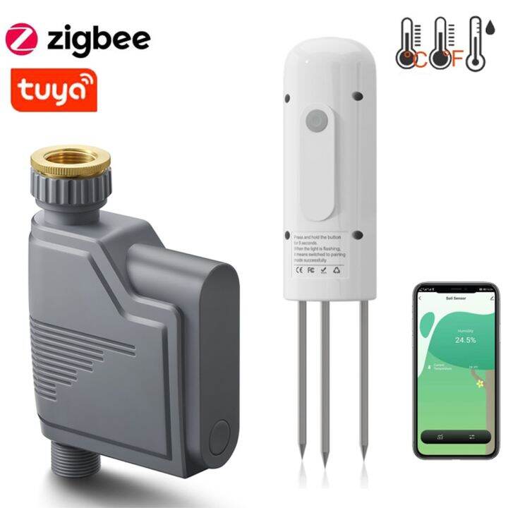 Tuya Zigbee Smart Watering Timer Smart Sprinkler Drip Irrigation System
