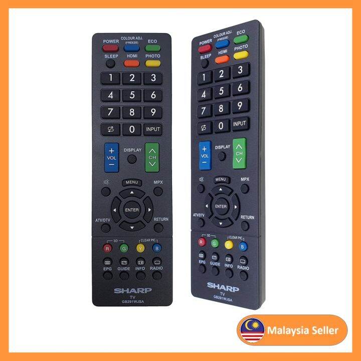 compatible-for-sharp-led-lcd-flat-penal-remote-control-gb291wjsa