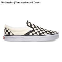 ?โปรดี!! Slip-On (Classic) Checkerboard Black/Off White Check การันตี by WeSneaker  Authorized Dealer สุดว้าว