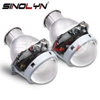 ☜☽✥ Car Headlamp Projector Lens HID Bi-xenon Kit Use H7 D2S Xenon Halogen LED Bulbs For Hella Replacement