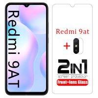 กระจกเทมเปอร์ที่เลนส์ปกป้องหน้าจอสำหรับ Redmi 9at 9a การป้องกัน Ksiomi ที่กล้อง Redmi9at Xiaomi ฟิล์ม Readmi T 9