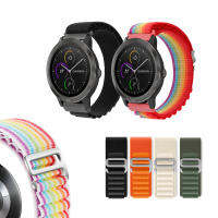 20มม. Alpine Loop Band สำหรับ Garmin Vivoactive 3 /Forerunner 645 245 55 158ไนลอน Braid สร้อยข้อมือ