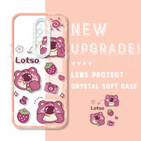 Casing Ponsel สำหรับ OPPO Reno2 Z Reno2 F Reno4เคสกันกระแทกของแท้ปลอกอ่อนคลุมทั้งหมดป้องกันกล้องเป็นเคสมือถือใส