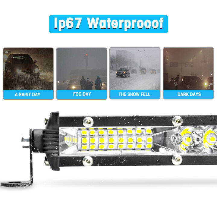 slim-flood-led-bar-ip68กันน้ำผสม-light-strip-6000k-led-light-bar-120w-9-30v-super-bright-สำหรับรถ4x4รถบรรทุก-a-suv-เรือ