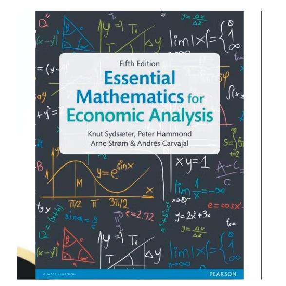 The Essential Mathematics For Economic Analysis Of 5 Th Edition | Lazada PH