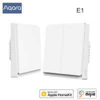 Aqara Smart Wall Switch E1 ZigBee 3.0 Smart Home Wireless Key Light Switch Fire Wire With NO Neutral For Xiaomi Mi Home Homekit