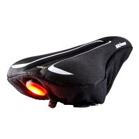 【LZ】❣◙∏  Roswheel sahoo-capa de gel para assento de bicicleta série 511516. almofada de ciclismo com luz traseira tamanho p m g.