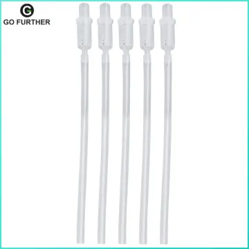 5pcs Kettle Straws Spring Buffer Design Drinking Straws Easy To