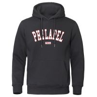 Eastern Cities Of The United States Philadelphia Hoody Man Street Clothes Casual Loose Fashion O-Neck Pullover Hoodie Men Size XS-4XL