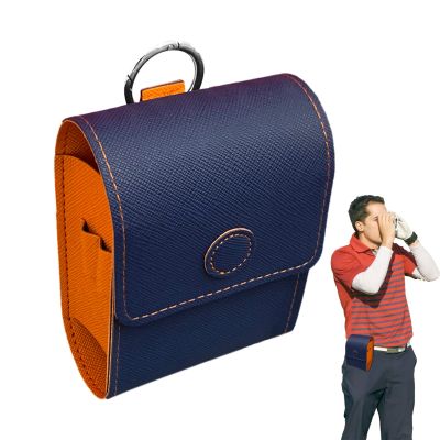 Golf Rangefinder Magnetic Case Leather Storage Case For Ranging Instrument Shockproof Waterproof Diastimeter Case For Golf