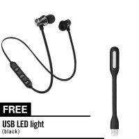 (Free mini USB LED Light) Sport Magnetic Headphones Wireless Bluetooth Headset Sweatproof Earphones For Running, Cycling, Gym, Travelling