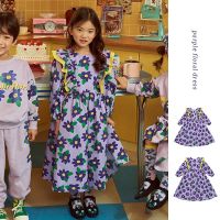 พร้อมส่ง「สินค้าลิขสิทธิ์แท้」Iris kids  IKS0012 22 Spring Iris Dress เสื้อผ้าเด็ก เสื้อผ้าเกาหลี เดรสเด็กผู้หญิง