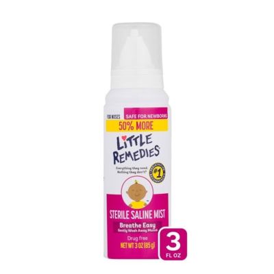 Little Remedies Sterile Saline Nasal Mist Spray