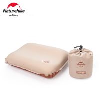 Naturehike Outdoor 3D High Stretch Sponge Automatic Inflatable Pillows Silent Travel Camping Compressed Pillow Easy To Carry