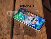 ฟิล์มกันรอย แบบนิ่ม เต็มจอหน้าและหลัง ไอโฟนเอ็กซ์ สีใส Soft Pet Full Cover Front &amp; Back Protector Film for iPhone X (5.8) Clear