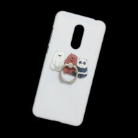 Case for Xiaomi Redmi 5 Plus Note 4X 3X 3S 4A 5A Mi 3 4 5S 6 A1 5X Max Mix 2 3D Cute Bear Panda Finger Ring Stand Holder Back Hard Phone Cover