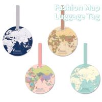 【DT】 hot  Fashion Map Luggage Tag Women Travel Accessories Suitcase ID Address Name Holder Baggage Boarding Tag Portable Label Travel Tags