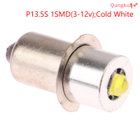 Qungkun? หลอดไฟ LED 3วัตต์สำหรับ P13.5S BA9S โคมไฟสำหรับเปลี่ยน300lm ไฟแฟลชไลท์ DC 6-24โวลต์3-12โวลต์ความสว่างสูง