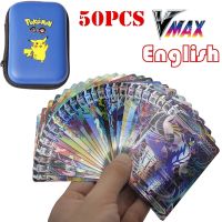 Pokemon English Cards Vmax Cards Album Storage Box Charizard Pikachu Carte Pokémon Game Battle Carte Trading Shining Cards