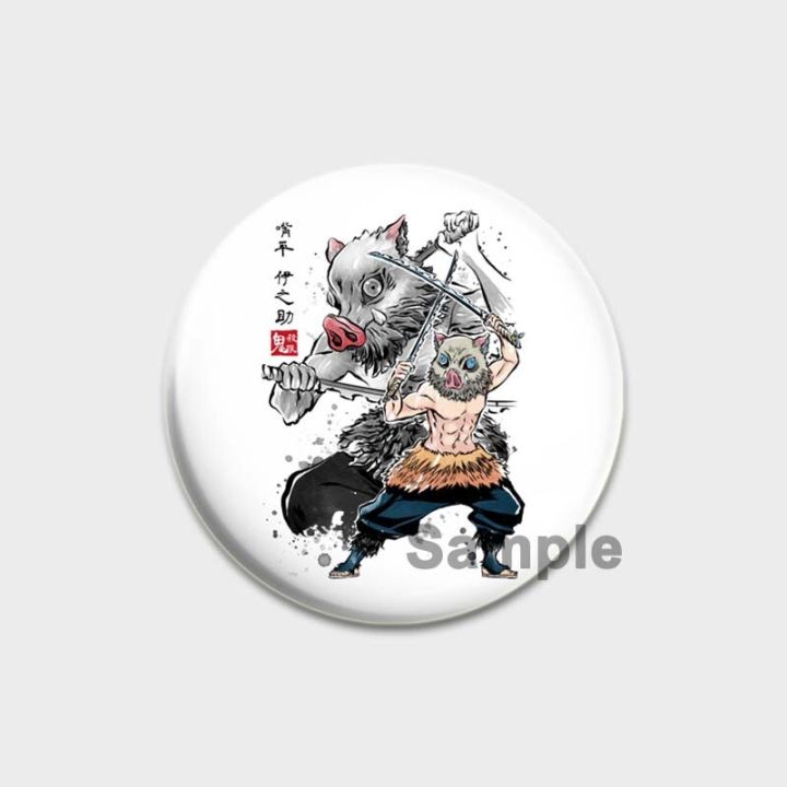 Kimetsu No Yaiba Enamel Pin Demon Slayer Badges Alloy Anime Pins for  Backpacks Hat Cute Lapel Brooches Jewelry Accessories Gifts