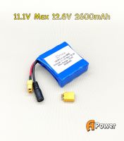 แบตลิเธียม Li-ion แบตลําโพงบลูทูธ งานทั่วไปหรืองาน DIY 11.1V Max 12.6 V 2600mA 18650 แพ็ค มีวงจรBMSป้องกัน