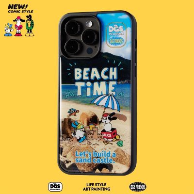 [drops of glue not yellow series] DGS dougs original IP American beach day for apple iPhone14Promax following from all 13 pro / 12 promax package edge