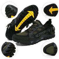 ♈❐♟  Men Hiking Shoes Non-Slip Breathable Beach Wading Training Sneakers Outdoor Trekking