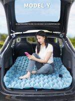 야전침대 Colchon Inflable Air Mattress 에어매트 Colchon Para Dormir Coche Car Camping Bed Accessories 차박매트 Auto Sofa For Tesla Model Y