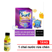 Ccombo 10 dây nước xả vải Surf dây 10 gói x 27ml khử mùi hương thơm mát