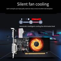 1 Piece GT730 4G Game Graphics Card Fan Cooling Desktop Computer Office Graphics Card HD Display Interface Graphics Card Black