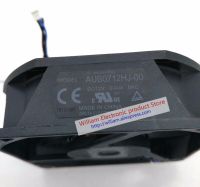 DC12V AUB0712HJ-00ดั้งเดิม0.40A 70X70x25mm 3บรรทัดสำหรับพัดลมทำความเย็นโปรเจคเตอร์